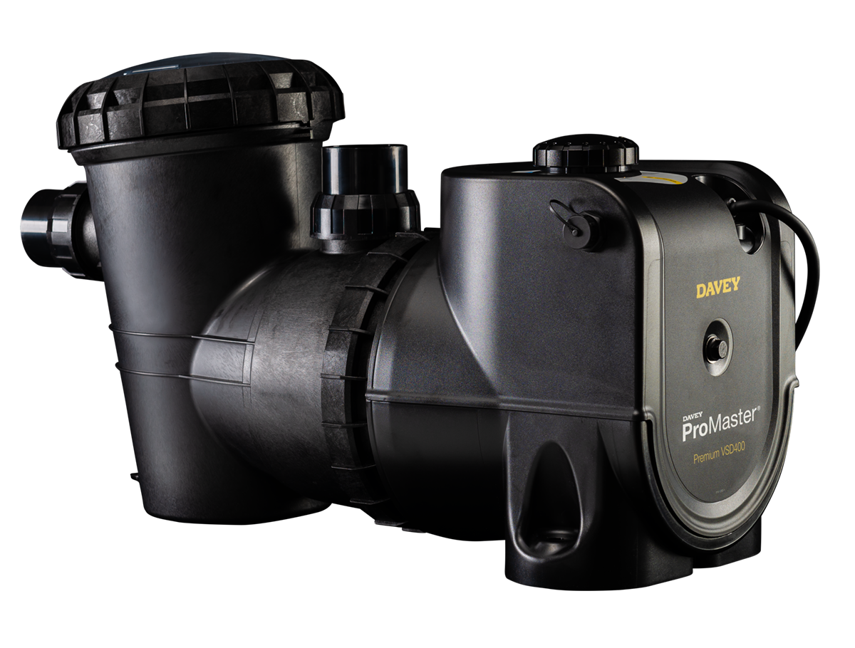Davey ProMaster Bluetooth Premium VSD400 Energy Efficient Pool Pump PM400BT - Active Water Solutions