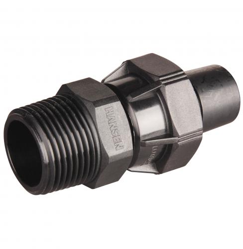 Hansen Low Density Male Straight Coupling - Active Water Solutions