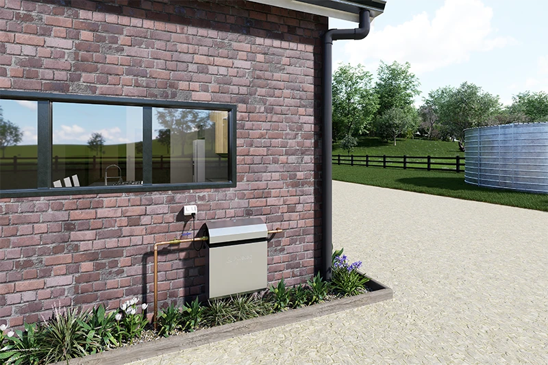HYBRID-E9AMC | Dual stage rainwater filter & UV system