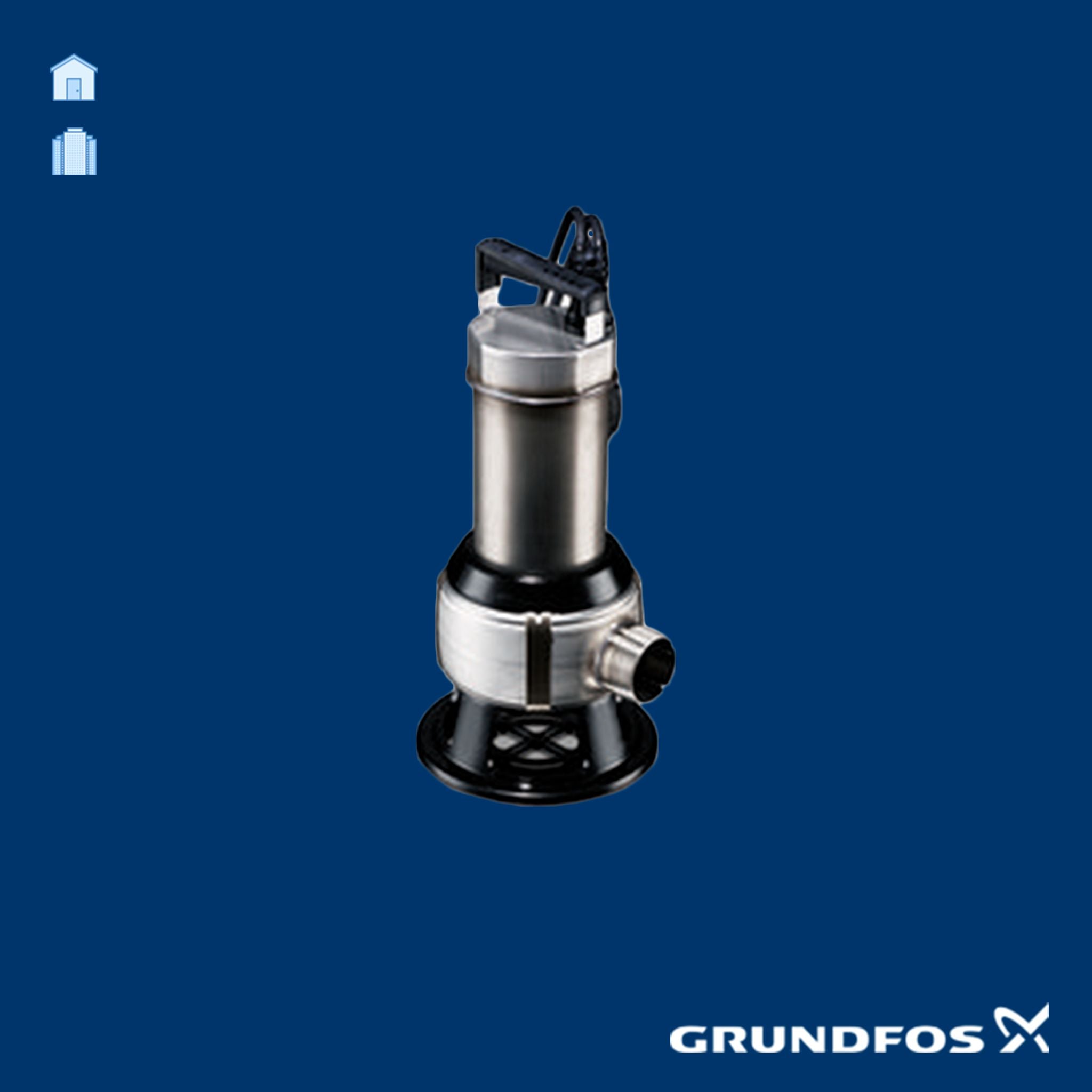 Grundfos AP358 Vortex Sump Pump - Active Water Solutions