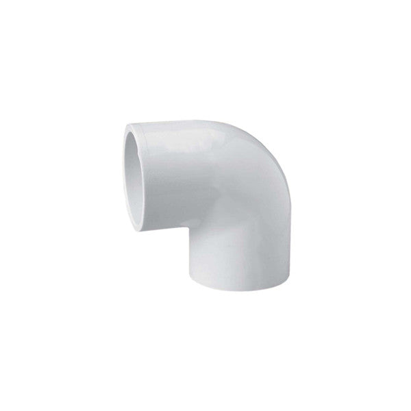 PVC Plain Elbow 90 degree - Active Water Solutions