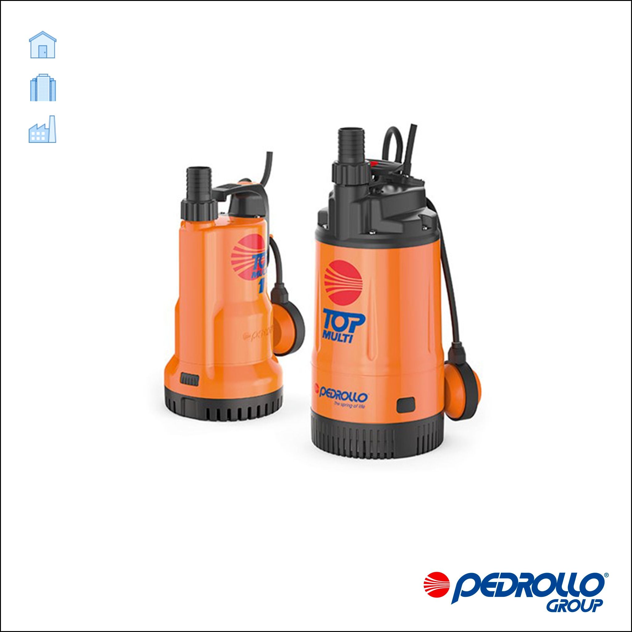 Pedrollo Top 2 Drainage Pump - Active Water Solutions