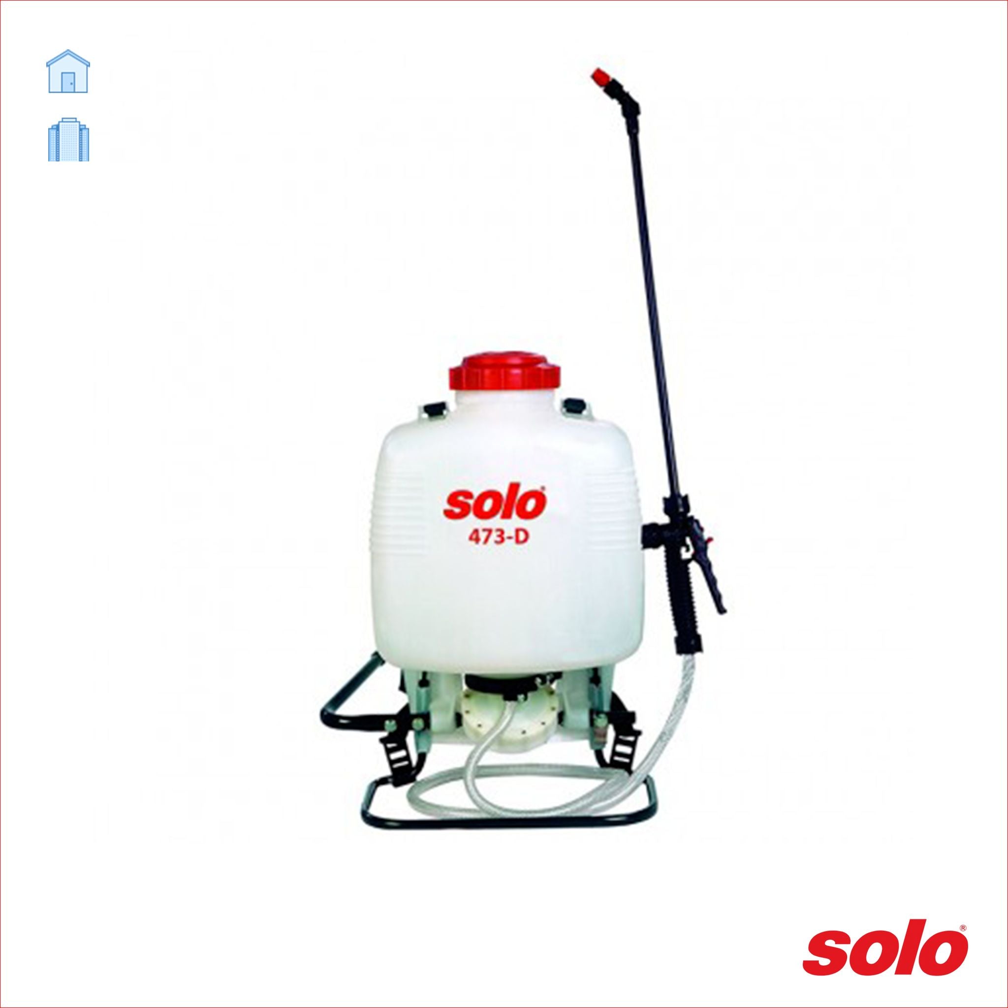SOLO 473D 12 lt Diaphram Backpack Sprayer - Active Water Solutions