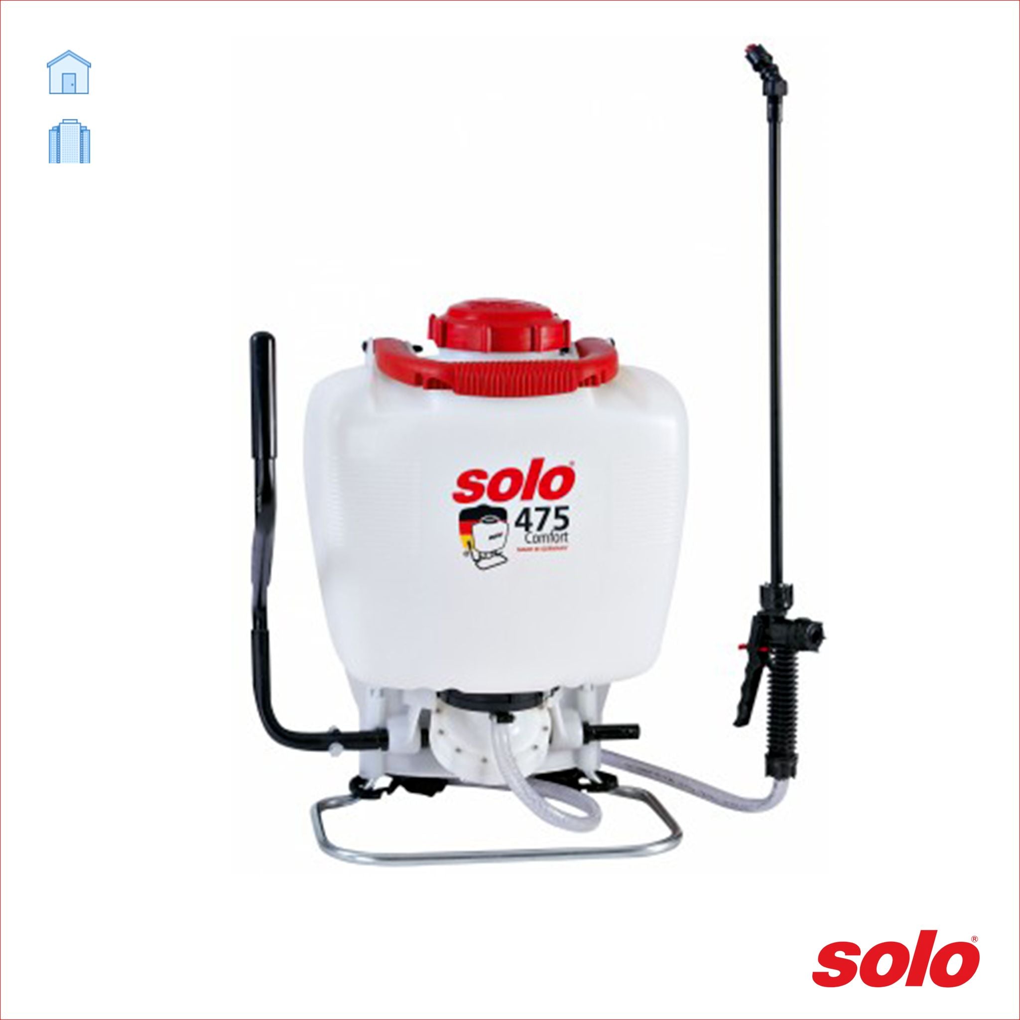 SOLO 475 15 lt Diaphram Backpack Sprayer - Active Water Solutions